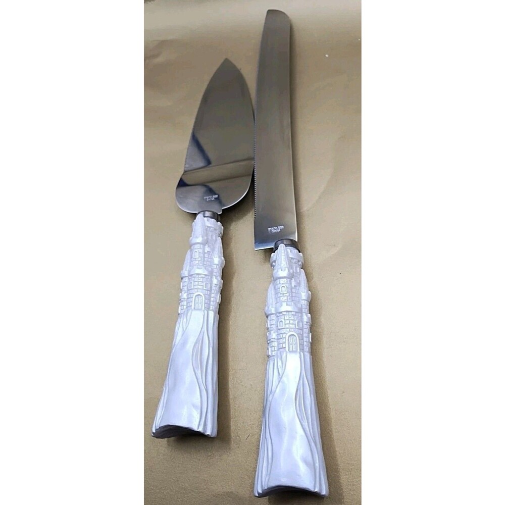 Wedding Anniversary Cake and Knife Set. Fairytale Castle